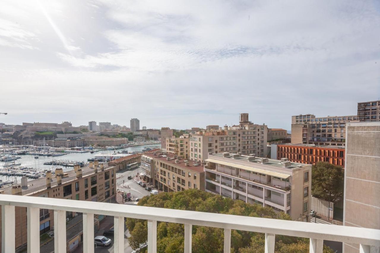 Апартаменты Le Saint Jean - Appt Avec Vue Sur Lentree Du Vieux Port Марсель Экстерьер фото