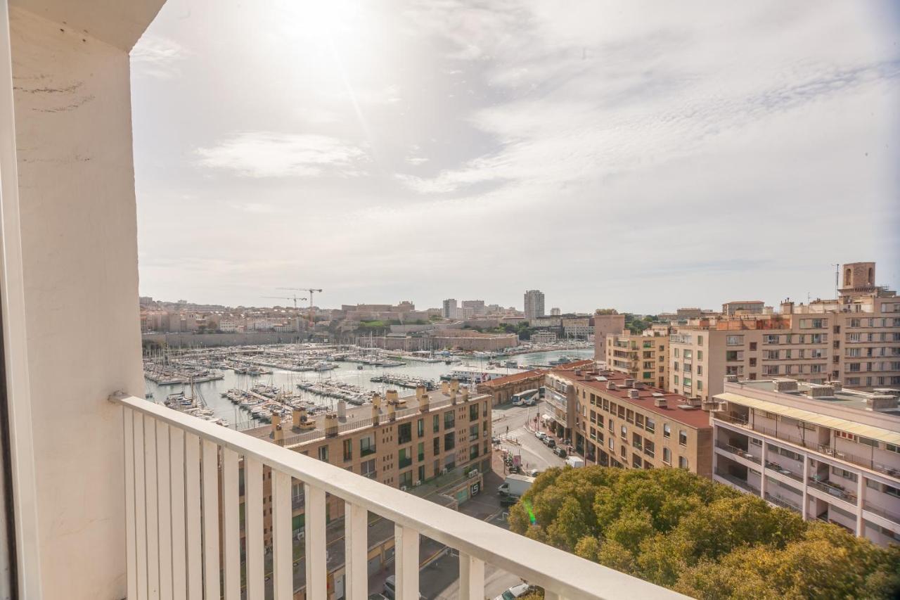 Апартаменты Le Saint Jean - Appt Avec Vue Sur Lentree Du Vieux Port Марсель Экстерьер фото
